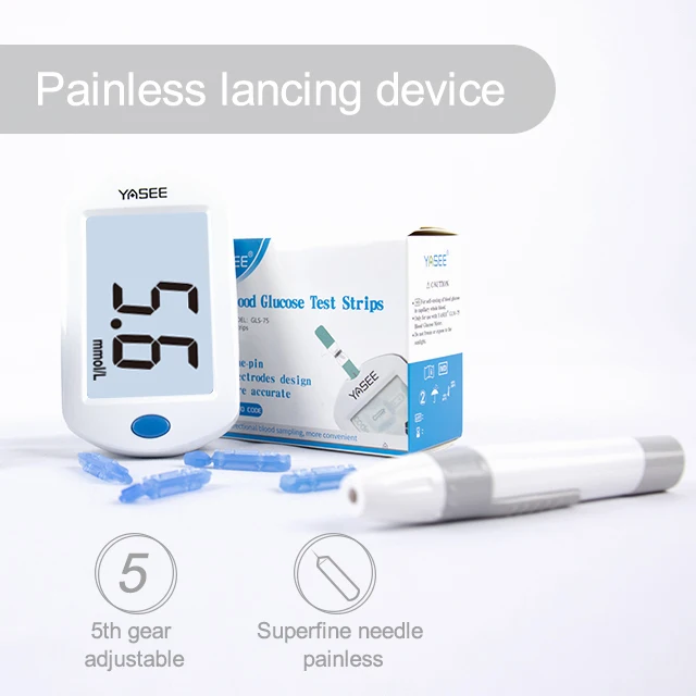 Quick Check Blood Glucose Meter OEM Glucometer and Diabetes Monitor Bloedglucosemeter