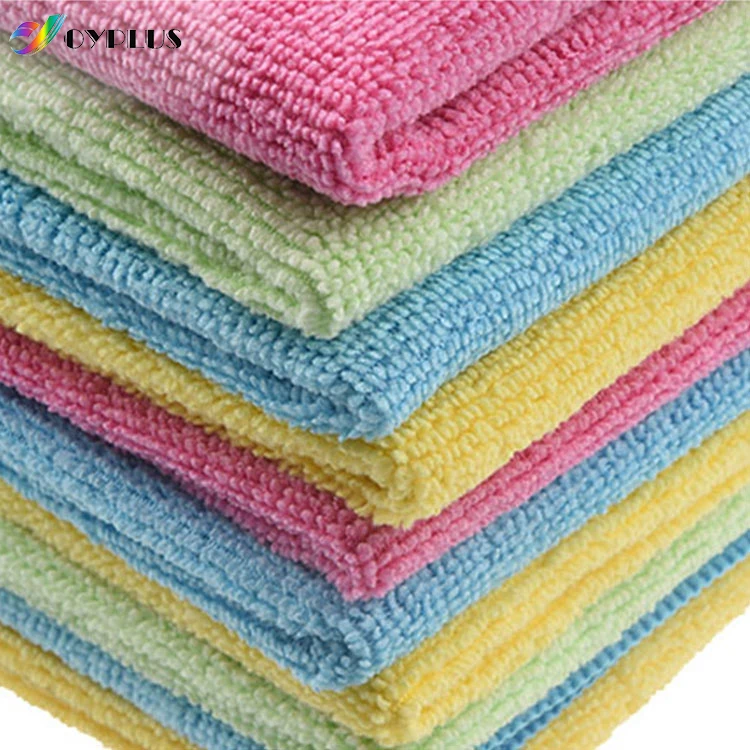 Wholesale Microfiber Wipes Car Floor Windows Household Kitchen Towel Cleaning Cloths Microfiber Towel