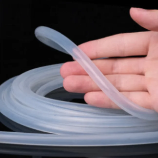 Heat Resistant Insulation Silicone Tube Rubber Pipe  High Temperature Tubing Hose Factory Supply Free Sample  8*14mm