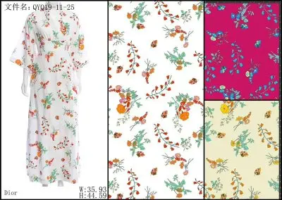 
Factory supply dress fabrics linen dress material fabric for dresses 