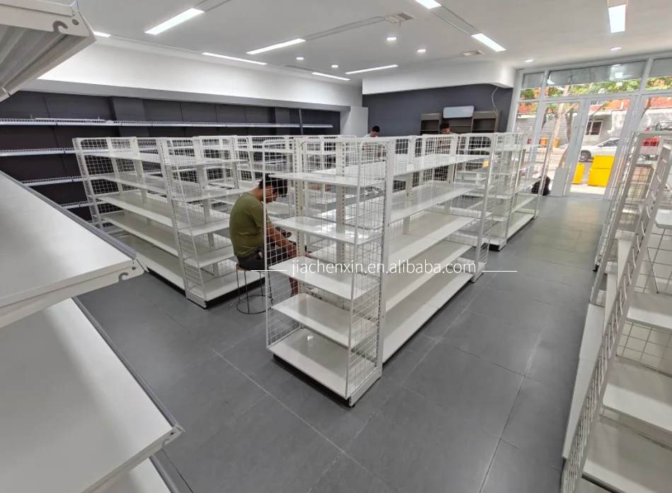 Полки для супермаркетов стеллажи выставок магазинов косметики бакалейные гондолы высококачественный супермаркет