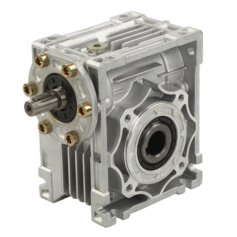 Solid Input Shaft  NMRV Worm Gearbox with Hollow Output