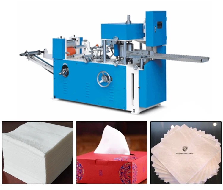 Machines for small businesses dinner mini sanitary embossing napkin paper folding making machine