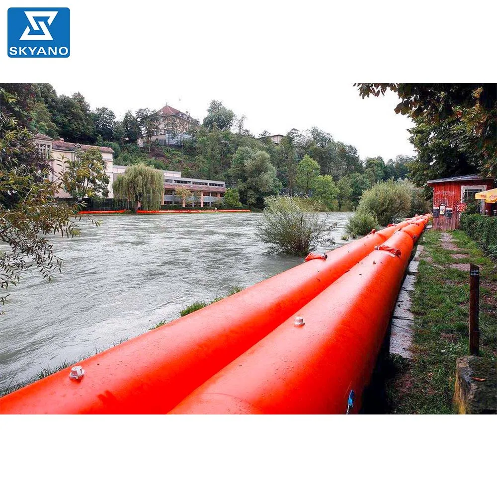 Inflatable waterproof dam flood dam protection water stop Rubber dam