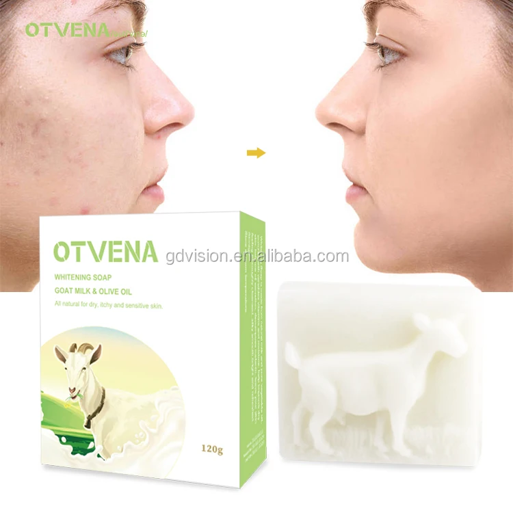 Private Label Skin Lightening Acne Removing Natural Handmade Goat Milk Soap