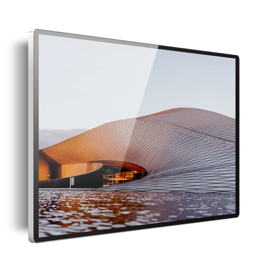 ultra thin wall mounted full hd 1080P 55inch digital signage display lcd tv