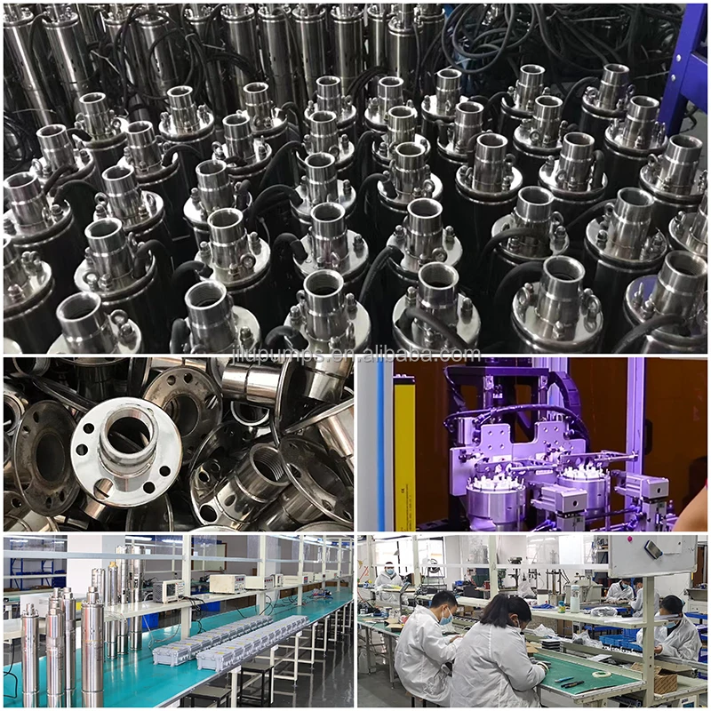 3SSH1.6/80-D36/400 solar water pump submersible pump with MPPT controller