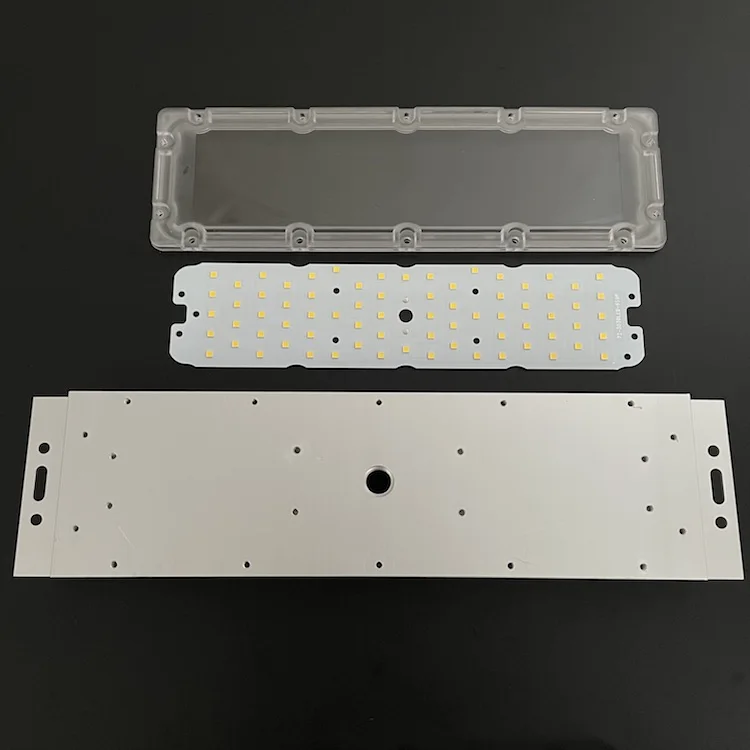 50W 72 LED Street Light Module with 120 Degree PC Cover Mean Well XLG-75-H-A Led Modules