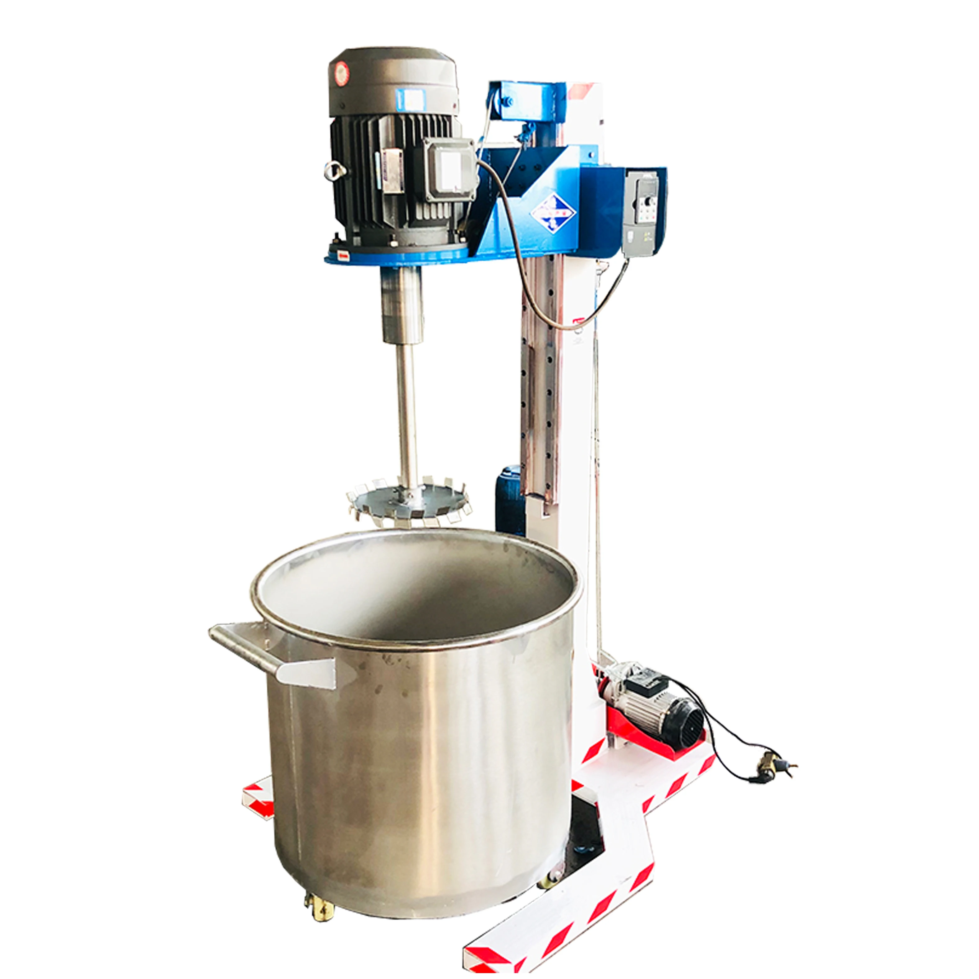 750w High Speed Round Disc Laboratory Dispersing Machine for Lab