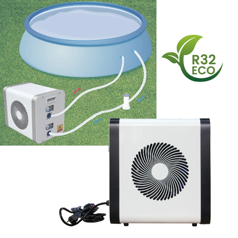 mini Swimming pool heat pump R32 low noise for household spa Pools Heating system water heater