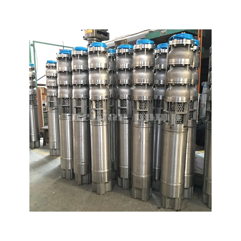 QJ Series Bore Well Water Pump Domestic High Lift Deep Irrigation Cast Iron Multi Stage Submersible