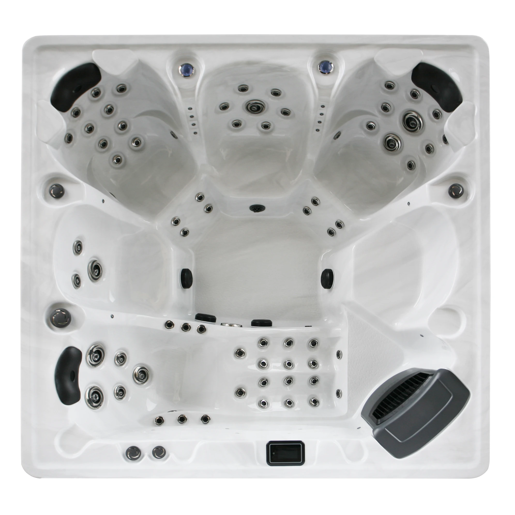 Bellagio 2023 One lounge outdoor whirlpool spa Portable garden hot tub