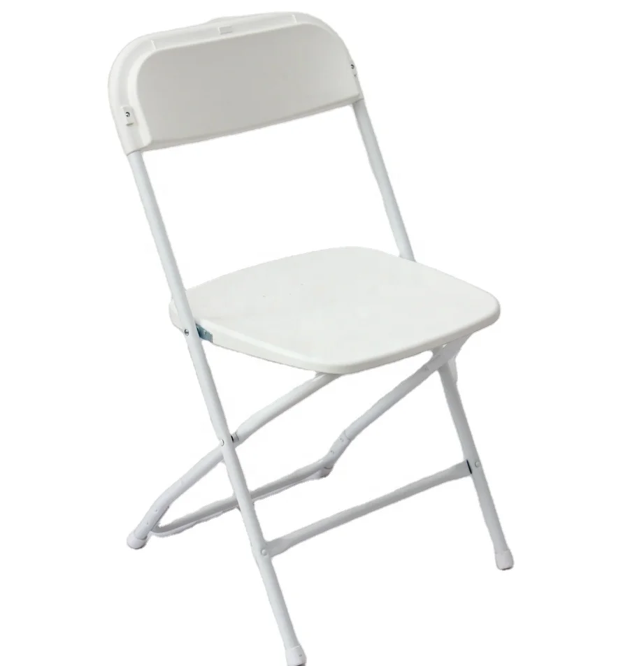 outdoor furniture white stacking plastic resin folding chair