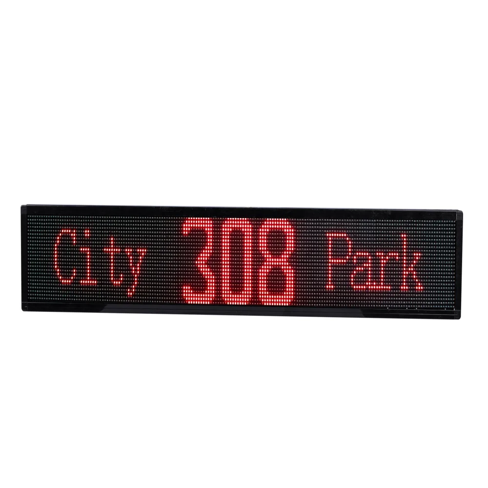 Wholesale Price Destination And Route Lines Bus Window Led Display Screen For Bus