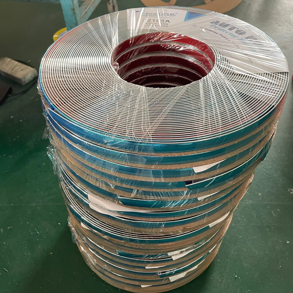 10MM 12MM 14MM Car Sticker Protector Door Edge Protect Car Decoration Sticker Film Auto Windows Bumper Protector Stripe sticker