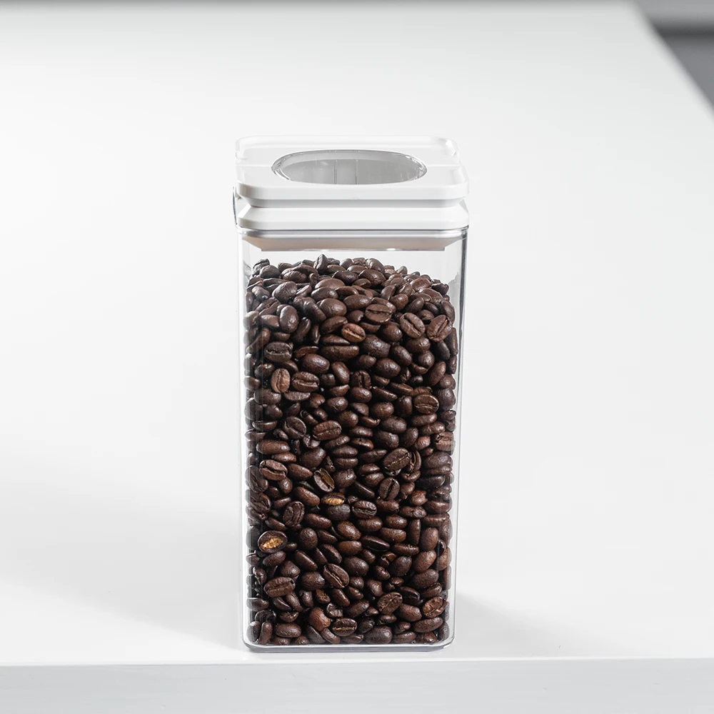 Amazon hot sale 5 Pieces BPA free plastic airtight spaghetti cereal food storage containers with Easy use lids