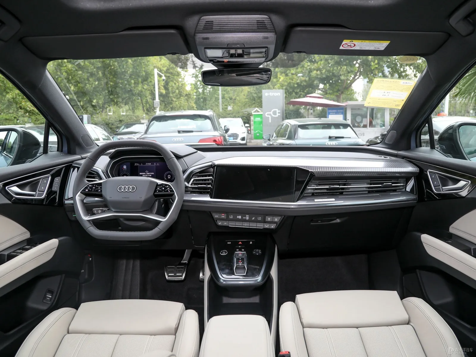 2022 Audi Q4 E-tron 40 White/Black FWD Used Cars Low Mileage Good Condition Chinese New Energy SUV Vehicle