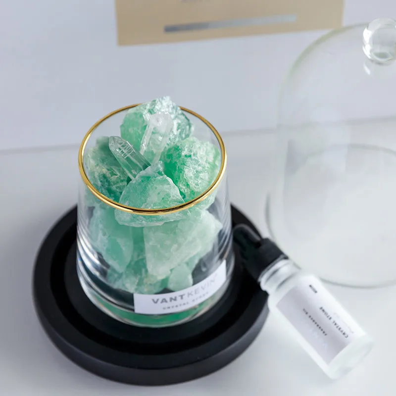 Алмазный флакон для духов Selenite Home Deco рассеиватель эфирного масла с кристаллами