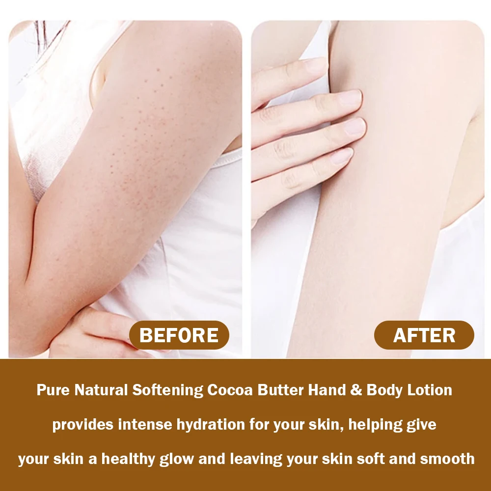 Private Label Body Lotions Whitening Brightening Hydrating Cocoa Butter Hand Body Whitening Lotion For Lotion