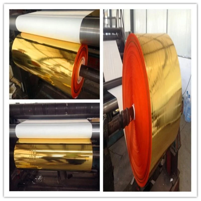 SHEET METALLIZED GOLD FOIL PAPER BOARD FOR PACKAGE AND CAKE BASE