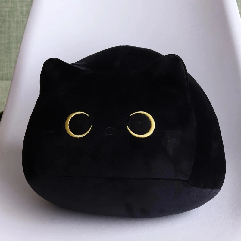 Black Cat About 8Cm  Plush Doll Toys Cute High Quality Gifts for Boys and Girls Stuffed Soft Pillow Animal Toy