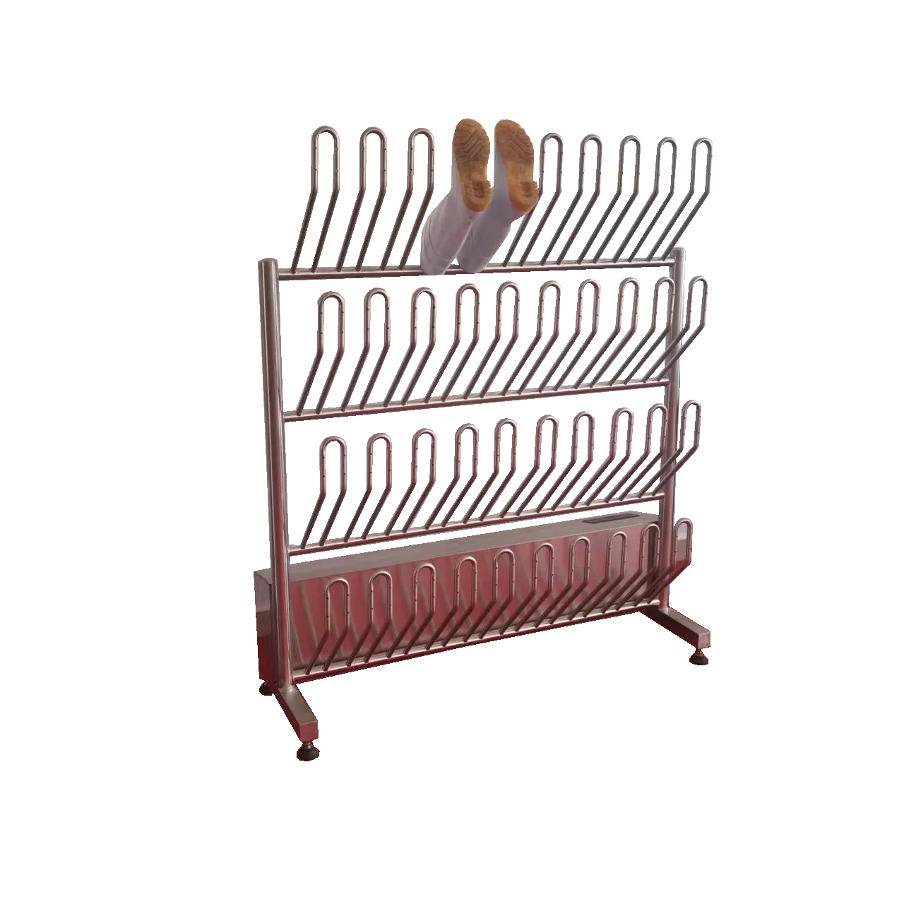 Double-Sided Electric Heating Boot Drying Rack for Food Factory boots Dryer