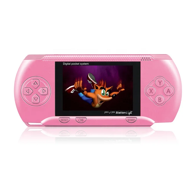 Manufacturer Direct 2.2 Inch 8 Bit Portable Games Console PXP3 Video Game PVP Station Light 3000 For Kids