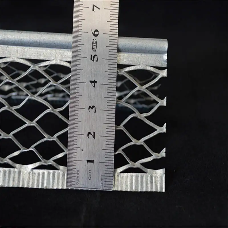 Expanded Metal Corner Bead with Mesh Angle metal corner bead