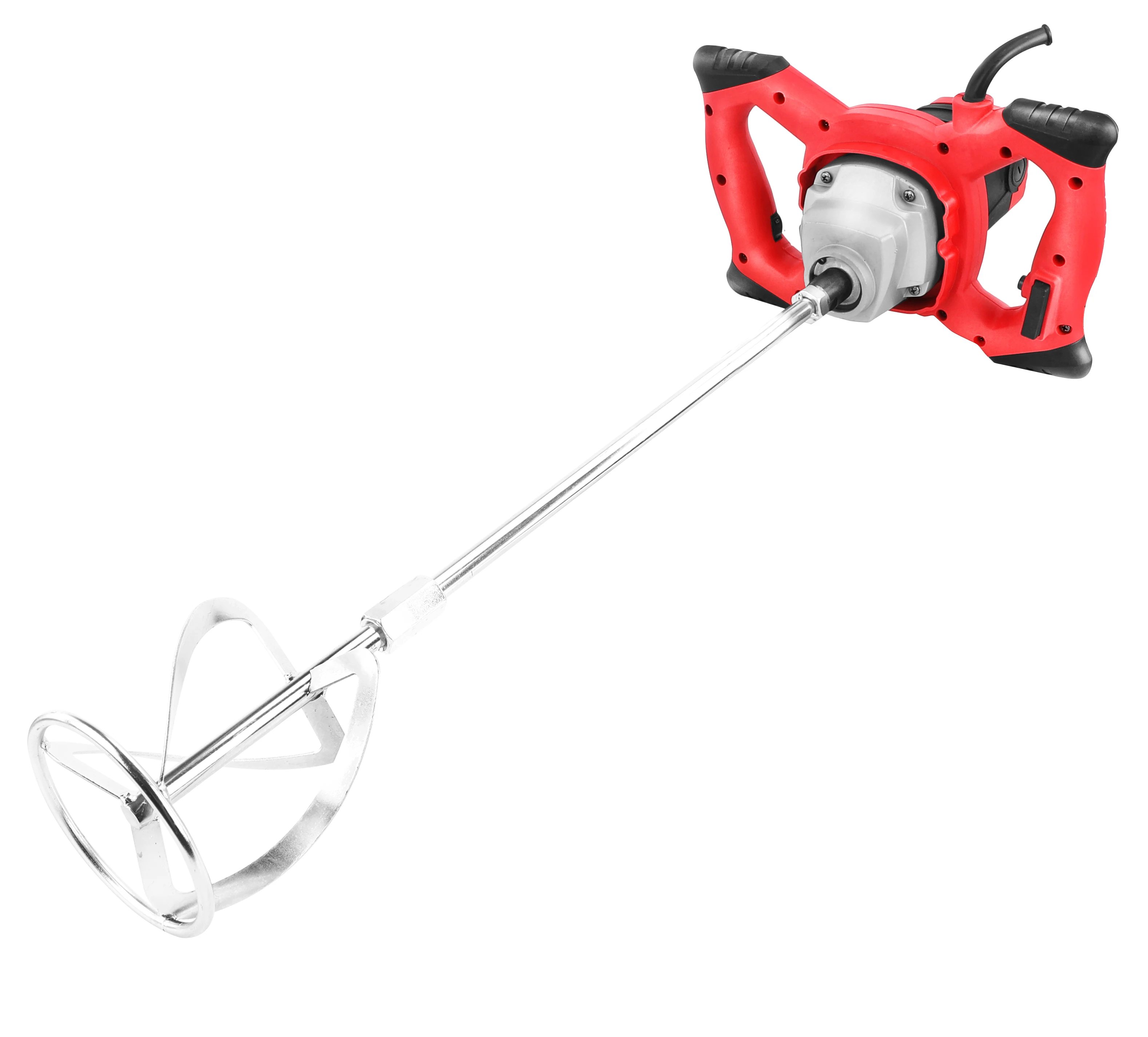 Easy to Operate Mini Concrete Mixer 1200W Mud Stirrer Industrial Paint Mixer