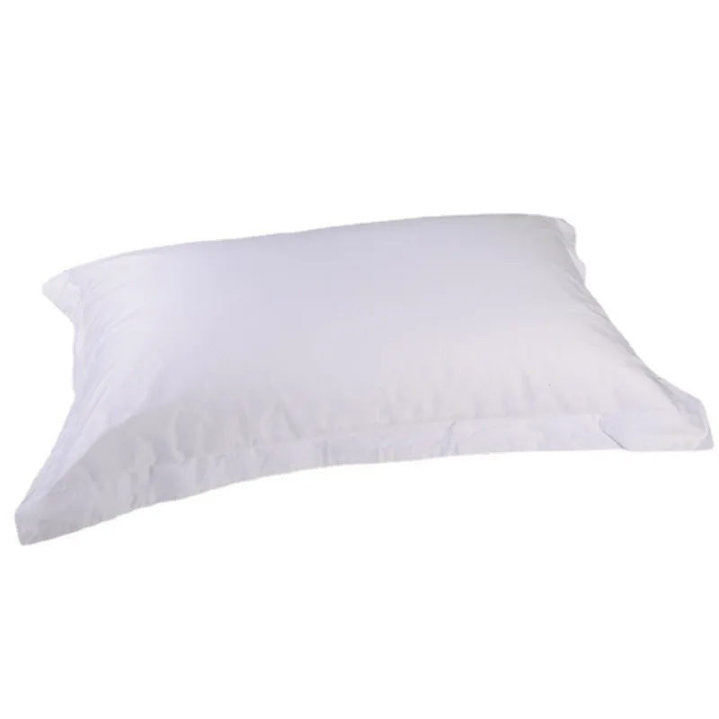 Custom 5 star Hotel White bed sheet cover pillowcase 100% cotton quality envelope pillowcase