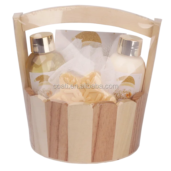 Christmas Red Bath gift set MJL custom women bath spa kit for USA brand distributors