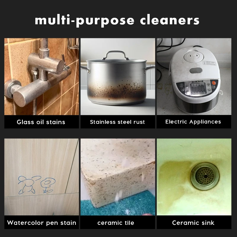 The Miracle All Purpose Cleaning Paste Kitchen oven grease cleaning Bathroom tile scale cleaning stainless steel paste