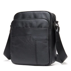GLBF017 Business travel side bag leather shoulder bag for men