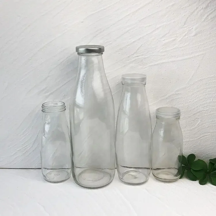 250 500 ml French Square Cold Brew Coffee Beverage Drinking Boba Juice Glass Smoothie Bottle For Milk Tea