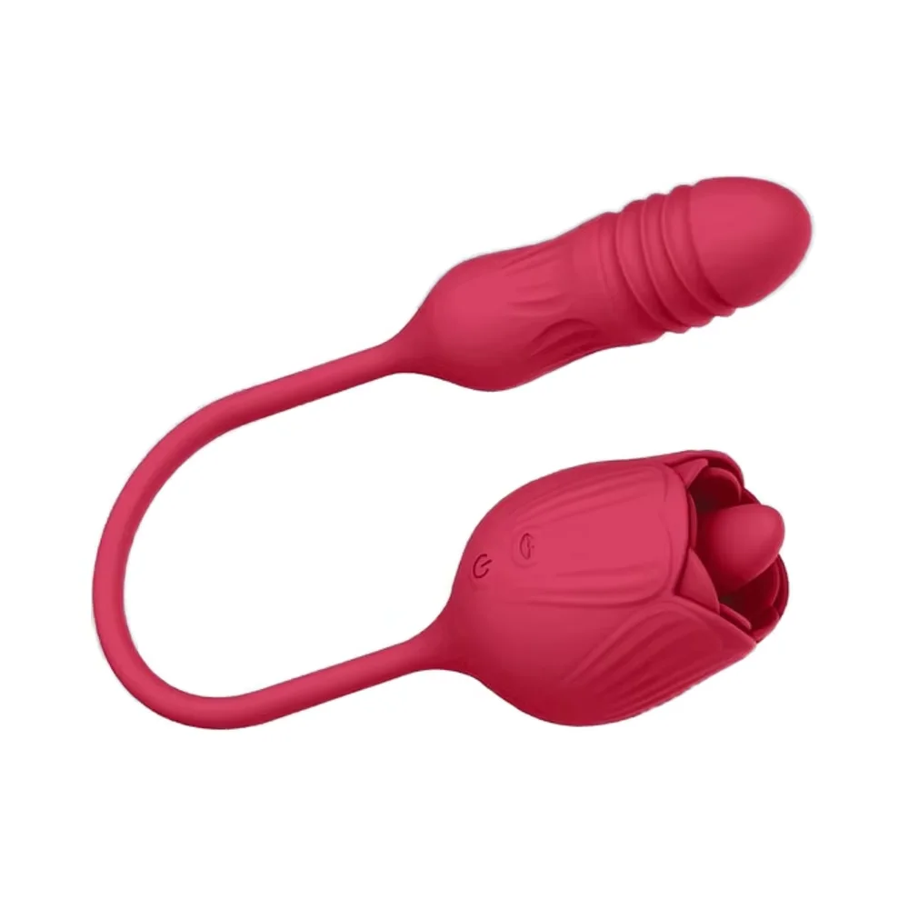 Tongue 3in1 Upgrade Replacement Charger Wholesale the Rose Sucking Vibrator Sex Toy for Women Couple