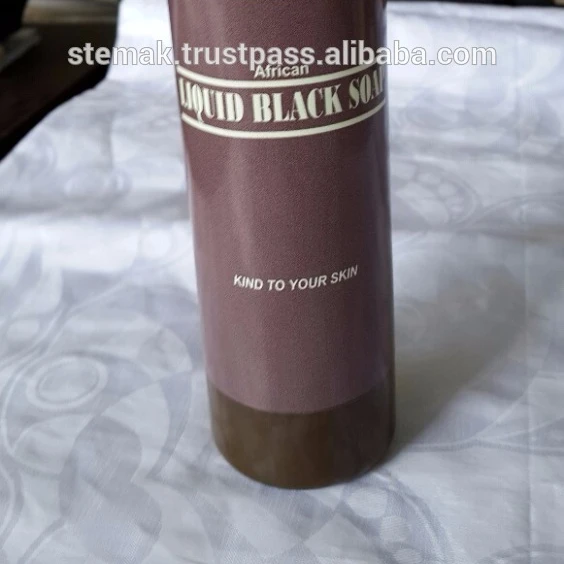 
Liquid African Bath Black Soap 