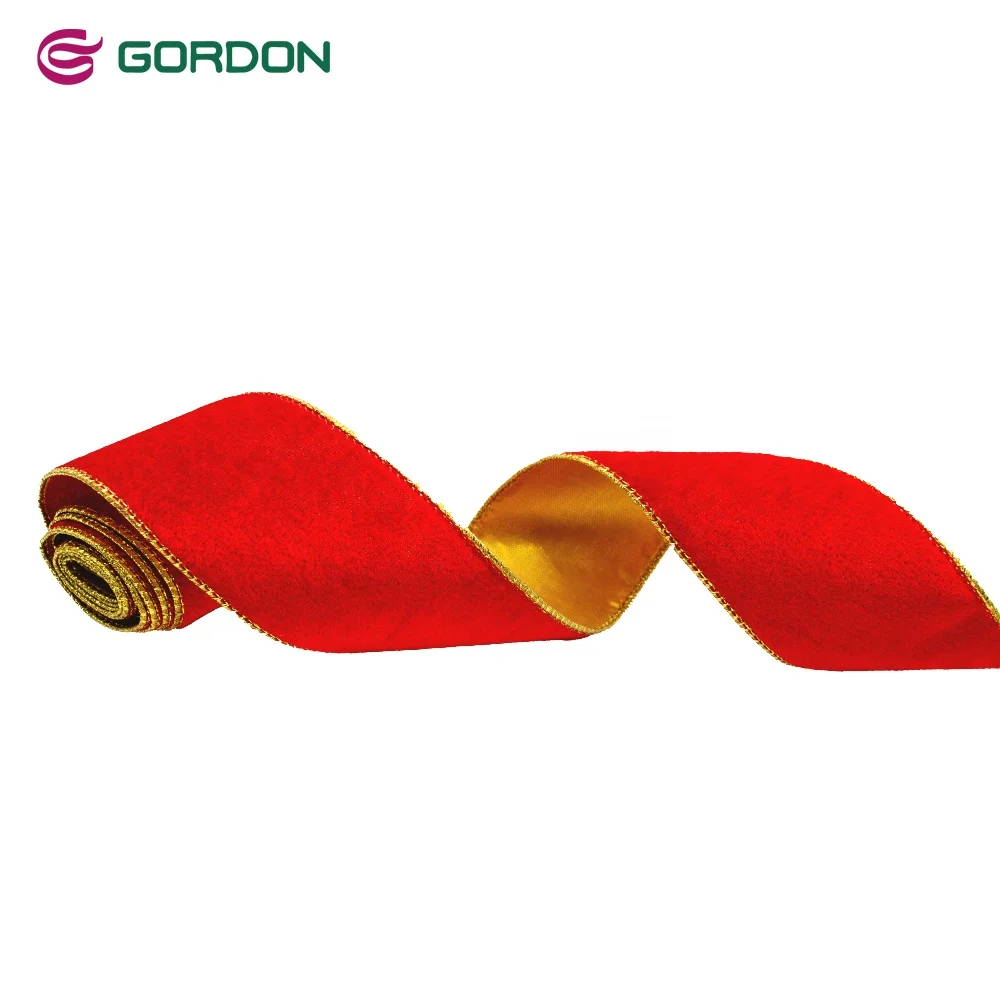 Gordon Ribbons Luxury Double Layers Sheer Ribbon Shiny Organza Ruban For Gift Decoration Box Wrapping