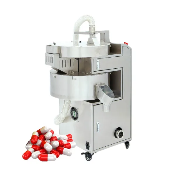 Fully Automatic Pharmaceutical Capsule Polisher Capsule Polishing Machine