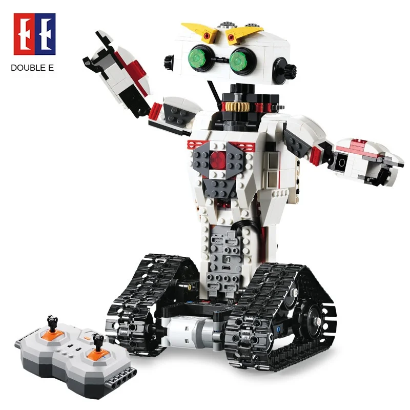 
cada remote control deformation robot launch model puzzle DIY boy toy car building blocks C51027-28 