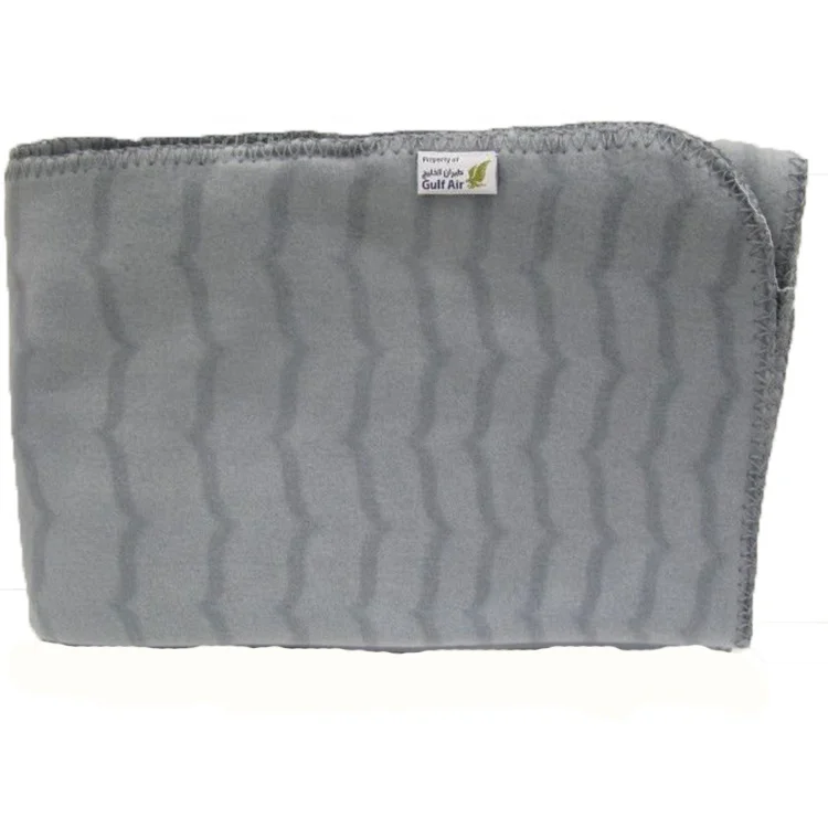 100% polyester polar fleece sofa blanket throws roll material for airplane