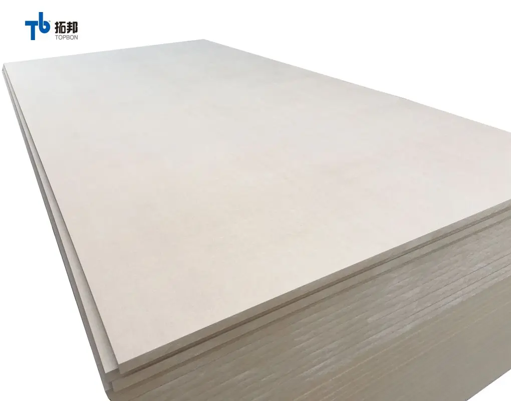 high quality plain mdf board price 12mm 15mm 18mm