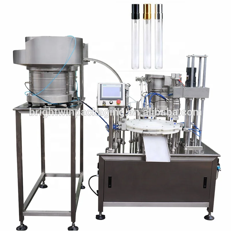 Hot sale Filling Machine Perfume Filling Plugging Production Machine Small Dose Filling Machine Perfume