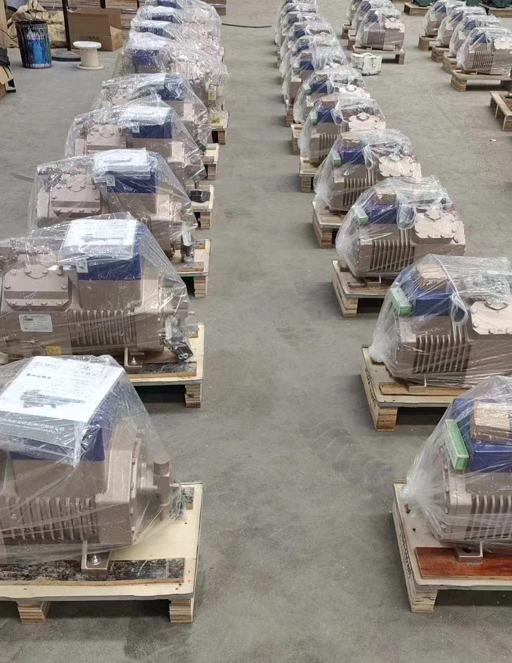 NOBLE Refrigeration Compressor 6 Cylinders Piston High Effective Cooling Capacity R404a R507a Refrigeratioon Tools for cold room