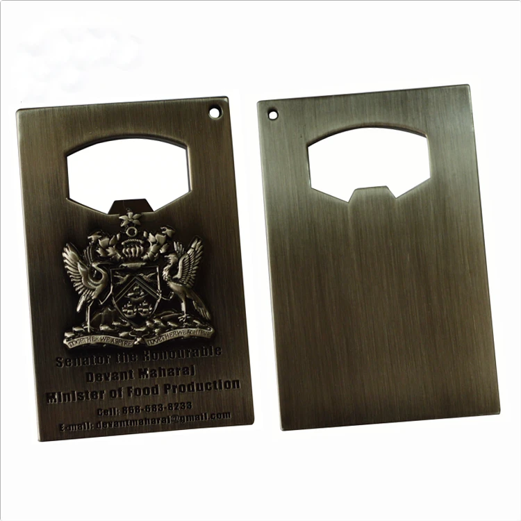 wholesale branded wallet credit card bottle opener for cheap
