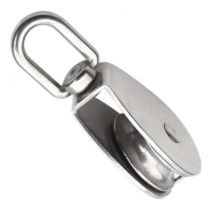 Rigging hardware product M20 M25 M32 M50 M100 lifting stainless steel pulley block