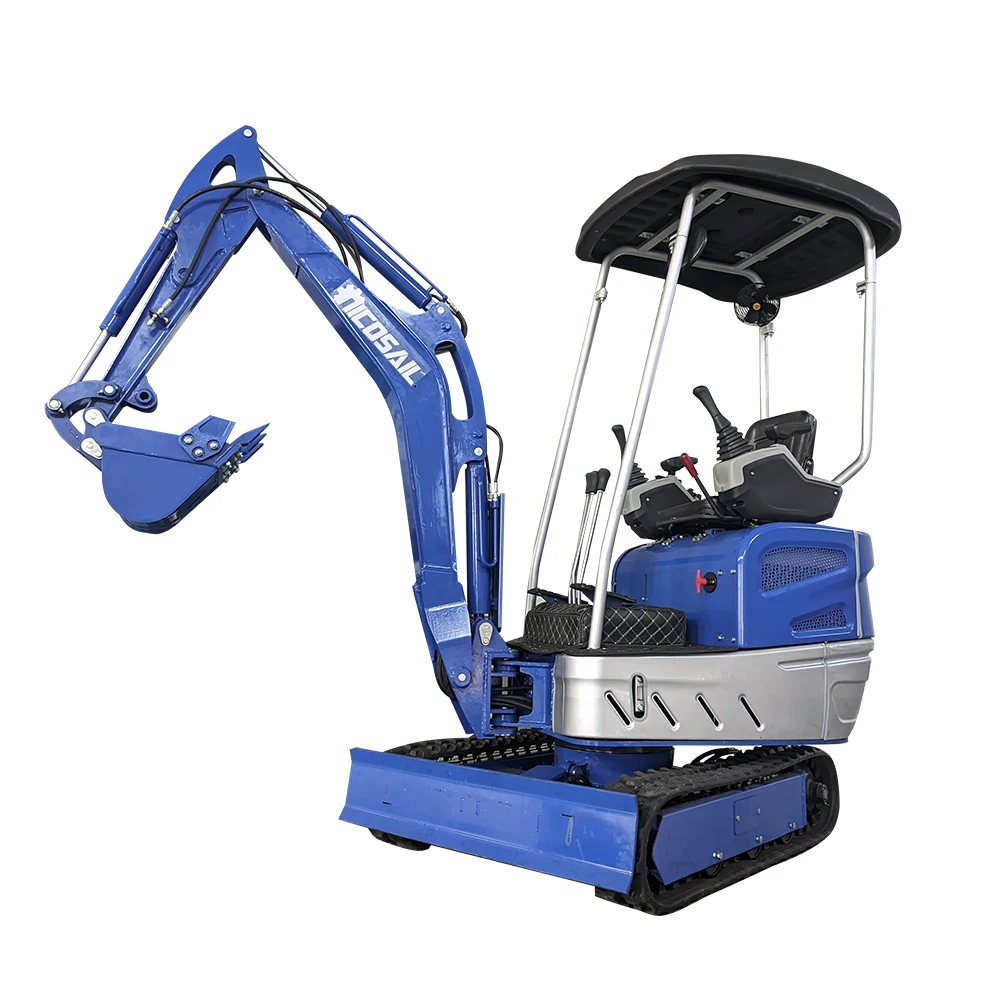 Factory Official Robust 1.2ton electric mini-excavator micro digger france Chinese mini excavator 210