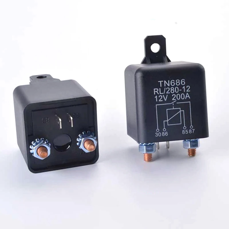 12V 200A car truck 4pin auto starter relay