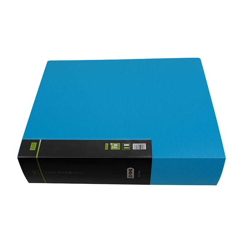 customer Logo Brand A4 size 100 pages  clear folder for office use PP Clear Folder