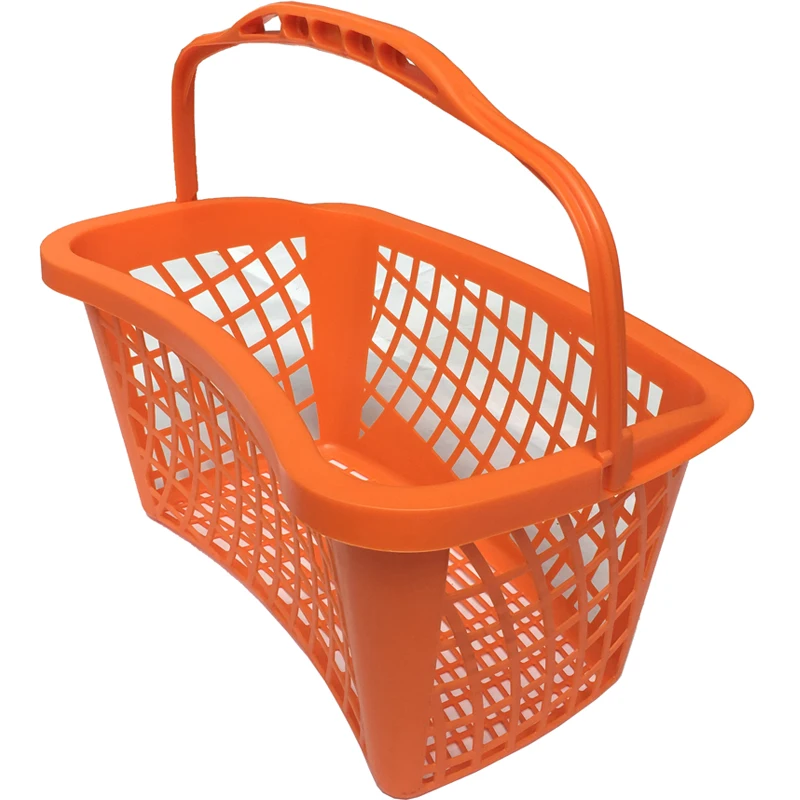 Small Folding Cloth Supermarket Shopping Basket Design Bags Sl008 Good Quality Sl005 Flexible Used Durable Plastic Basket