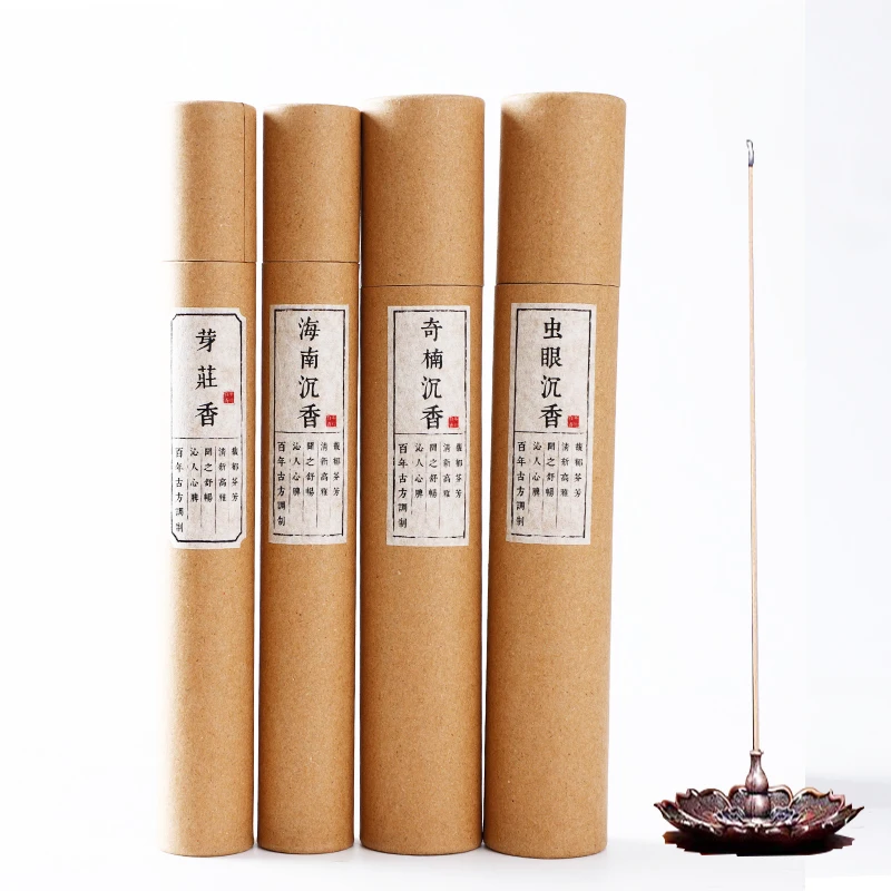 natural treatment Agarwood stick to soothe the spirit, move qi and help sleep oud incense oud stick